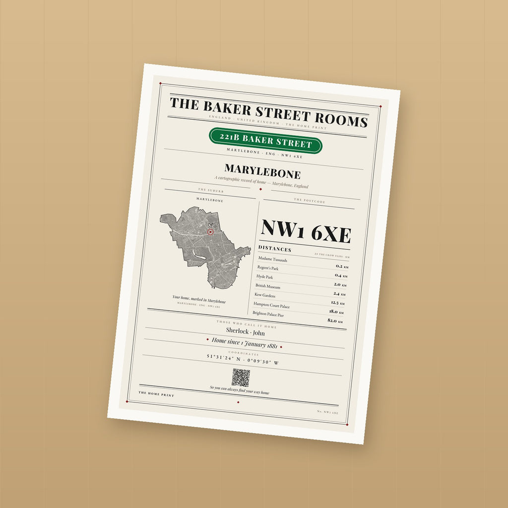 The Home Print digital edition printed at home on an A4 sheet